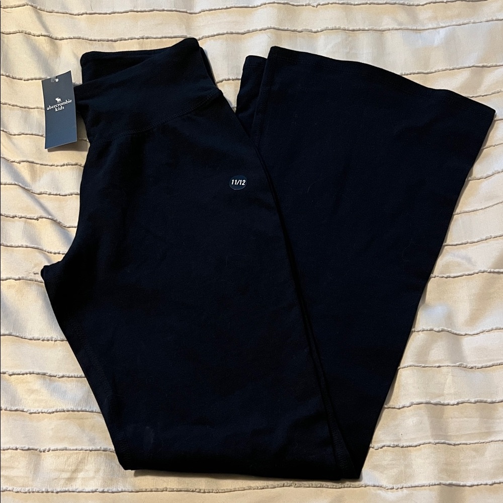 Abercrombie kids Girls flared Black leggings
